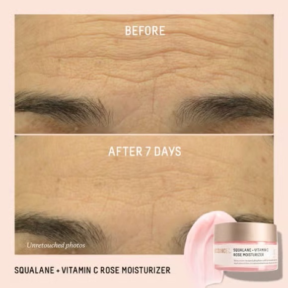 Biossence Squalane + Vitamin C Rose Brightening - Picture 4 of 15